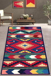 Conceptum Ordo Alfombra de Pasillo 80 x 150 cm, 100% Poliéster, Impresión Digital para Pasillo, Lujosa y Cómoda